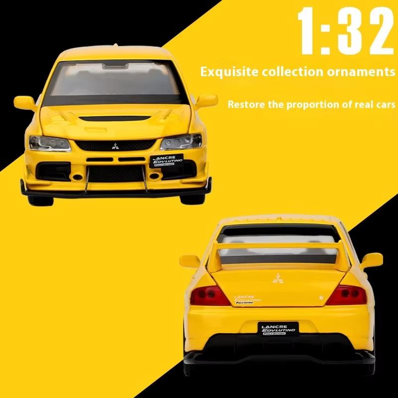 New Simulation 1:32 Sound and Light Pull Back Car Model Shock Absorption Steering Three-speed Switch Children's Toy Gift Boy Gift Trendy Ornaments