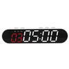 Interval Fitness Timer Portable Magnet Workout Sports Clock Stopwatch 1500mAh Powerful Battery