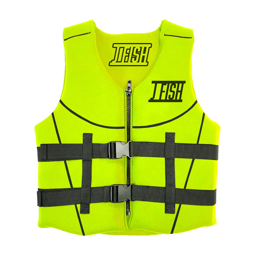 NEO Outdoor Life Neon Size J-Fish Vest, Yellow, S-M, JOV-40254