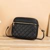 New Design Women's Handbag Quilted Plaid Underarm Bag Sling Shoulder Bag Small Solid Color Crossbody Square Bag MIT