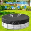 1PC Multi-Purpose Waterproof Pool Cover for Swimming Pools Weatherproof Dustproof Cover for Grill 8FT/10FT