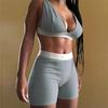 2022 Sweatpants For Women Summer Shorts High Waist Jogger Skinny Trousers Sports Shorts Womens Clothes  22479