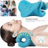 Neck Massage Pillow J&M Ergonomic Cervical Massage Pillow Ergonomic Shoulder Cervical Traction Neck Pillow Relaxer Pain Relief