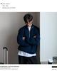 Korean Style Men's Autumn Half Zip Cardigan Sweater - Handsome Versatile Stand Collar Knitted Top Turtleneck Jacket