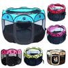 Pet Tent Portable Playpen Dog Folding Crate Dog House Puppy Pen Soft Kennel Cat Cage
