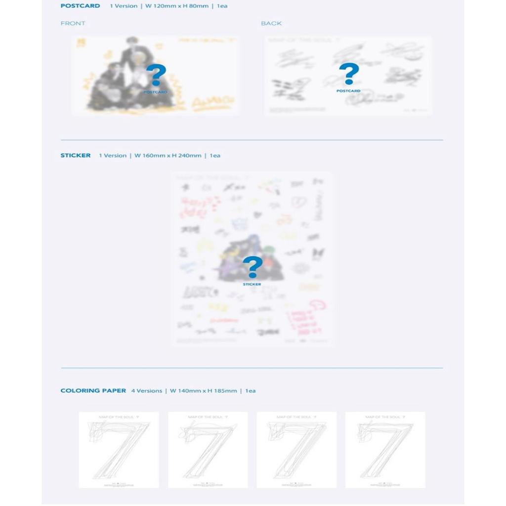 BTS Map of the Soul : 7 Album