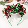 1Pcs Christmas Headband Christmas Ball Headbands  Hair Hoop Christmas Costume Props Christmas Hair Accessories for Women Adults