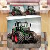 3D Printing Tractor Duvet Cover Set Boys Tractor Bedding Set Truck Bedding Set Farm Tool Cart Comforter Cover Set