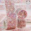 Sakura Date Heart Handbook Tape - Full Roll Set, Japanese Washi Tape for Girls