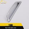 18 Ize Rear Brake Light Cover & Electroplated Trunk Taillight Frame Decorative Sticker