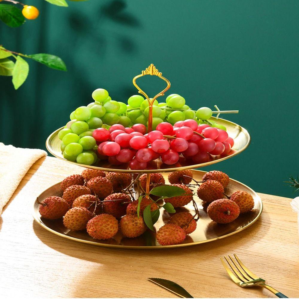Stainless Steel Stainless Steel Fruit Stand Easy To Use Dessert Display Holder  Wedding
