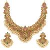 Traditional Jewellery Set for Women | Temple Necklace Set | Festive Wedding Party Necklace And Earrings Set