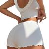 European and American Black & White Sexy Pajamas Two-Piece Set - Women's Summer Camisole & Lingerie