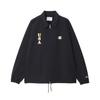 Champion Long Sleeve CORDURA Logo Coach Action Size Men's One-Point Jacket, Style, Black, XL, C3-A617