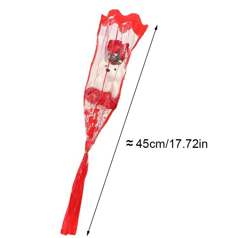 1/5/8pcs Scented Flower Soap Roses Wedding Favors Simulated Flower Mother's Day Single Stem Artificial Rose Valentine's Day