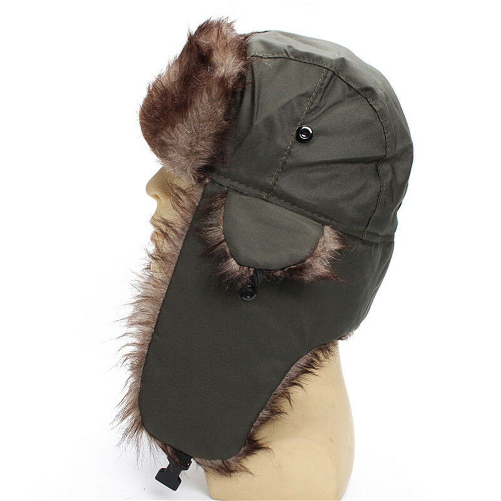 Outdoors Earflap Trapper Ski Hat Winter Hats Winter Cap Russian Ushanka