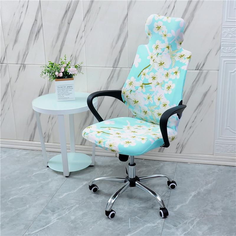 Elastic Office Headrest Chair Cover Computer Chair Cover