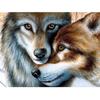 Animal Wolf DIY 5D Diamond Painting Full Round Drill Mosaic Diamond Embroidery Cross Stitch Rhinestones Handmade Gift Home Decor