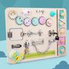 Multifunctional Children's Montessori Busy Board Early Education Educational Wooden Children's Toys Teaching Aware