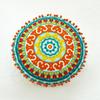 Moroccan Ethnic Style Hand-embroidered Round Pillowcase Living Room Sofa Cushion Ball Indian Decorative Pillow
