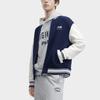 Fila Color Block Casual Knitted Baseball Jacket Men Jackets Dark-Navy F11M349501R-DB