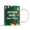 Mug - Jean-Pierre - Noël - Céramique - Imprimé - 325 Ml - Vert