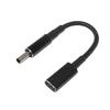 Type C Female To 4.5mm 3.0mm 100W PD Charger Power Cable for Dell Laptops