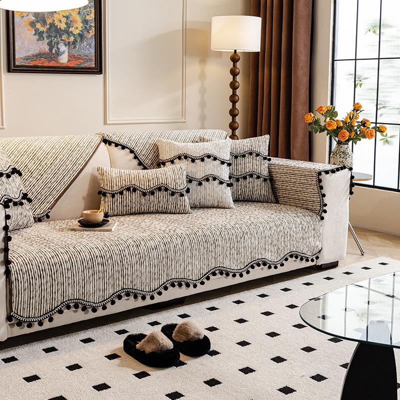 New Sofa Cover, Universal In All Seasons, High-End Leather Seat Cushion, One-Piece Full-Shop Anti-Cat Scratch Cover