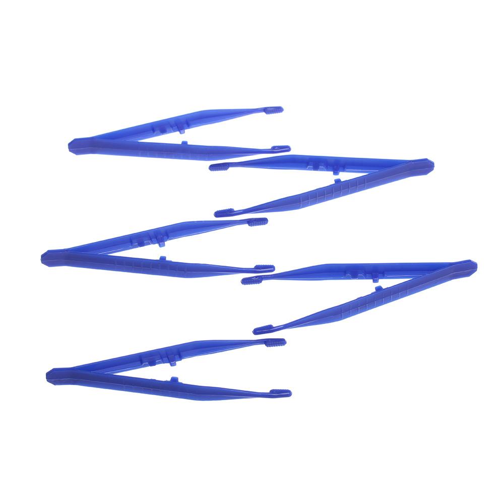 Beads Tools DIY Jewelry Making Hand Tool Set Forceps for Crafts Plastic Tweezer Kit Repair Tweezers