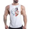 Breathable Tank Top Men Clothing Fashion Leisure Summer Y2k Fnaf Gym Outdoor Basketball Print Sport Sleeveless Shirt Quick Dry