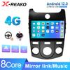Car Radio Android 12 Auto For KIA Forte Cerato 2008-2014 Multimedia Video Player GPS DVD Carplay Stereo Audio Head Unit