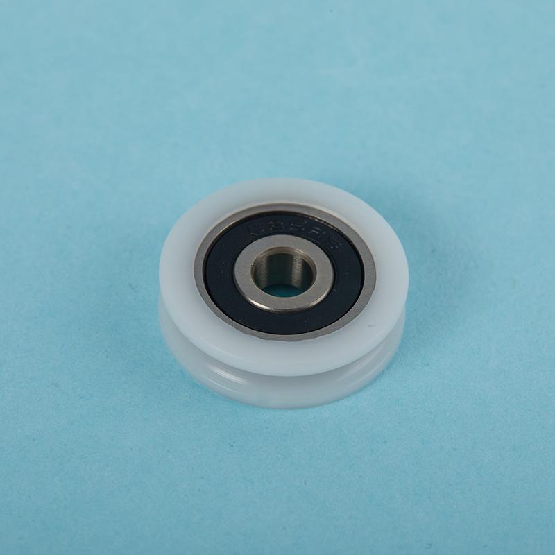 High Quality 5*21*6Mm U Groove Bearing Pulley Line Lifting Wheel Pom Roller Sheave For Bathroom Wheel