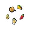 Jibbitz Mexican Food 5 Pack