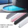 Self-Adhesive Silicone Bathroom Water Stopper Water Retaining Strip Bendable Bathroom Door Washing Machine Shower Dam Barrier