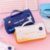 Kawaii Pencil Case Large Capacity Astronaut Pencil Pouch Pen Box School Office Supplies Stationery