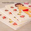 Wooden Human Anatomy Puzzle: Toddler Educational Toy for Self-Awareness and Science Learning