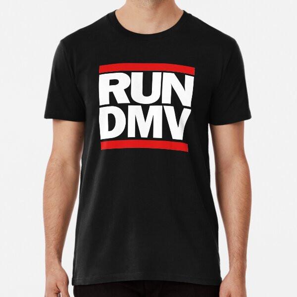 RUN DMV COLLECTION  S To 5XL Made In the AU/USA T-Shirt