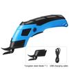 Electric Cutting Scissors Cordless USB Rechargeable Fabric Shears 85° Angle For Cardboard Leather Craft Handheld Rechargeable Electric Scissors