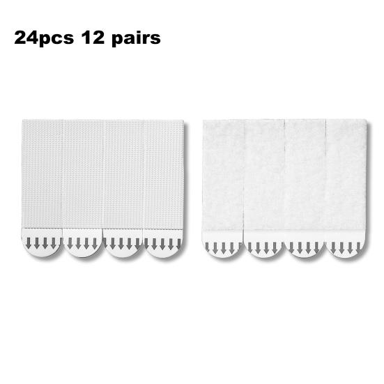 Hook And Loop Tape Picture Hanging Strips Picture Hanger Water-Resistant Adhesive Strips for Hanging Frame And Decorations