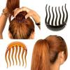 Women Hair Styling Clip Fluffy Stick Bun Hairpin Plastic Hair Braiding Tools Ponytail Bump It UP Insert Comb Clip Hair Barrettes