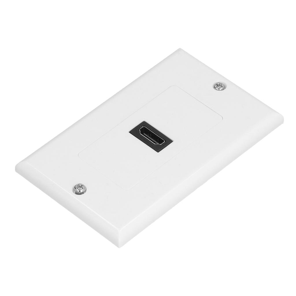 High Definition Multimedia Interface Wall Plate High Resolution 4K High Speed Pass Through No