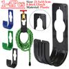 1-4Pcs Garden Wall Mount Tap Watering Hose Organizer Agriculture Water Pipe Reel Rack Hose Storage Holder Courtyard Hook