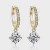 Elegant Korean Fashion Zircon Earrings - Cute, Creative, and Chic for Ladies