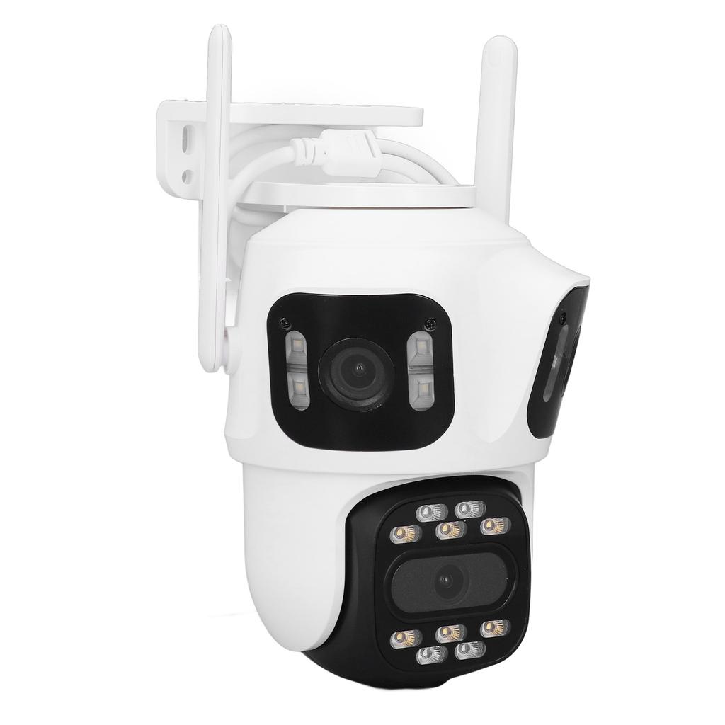 Outdoor Security Camera 8MP AI Motion Detection IP66 Water Resistant 2 Way Talk HD Wireless WiFi