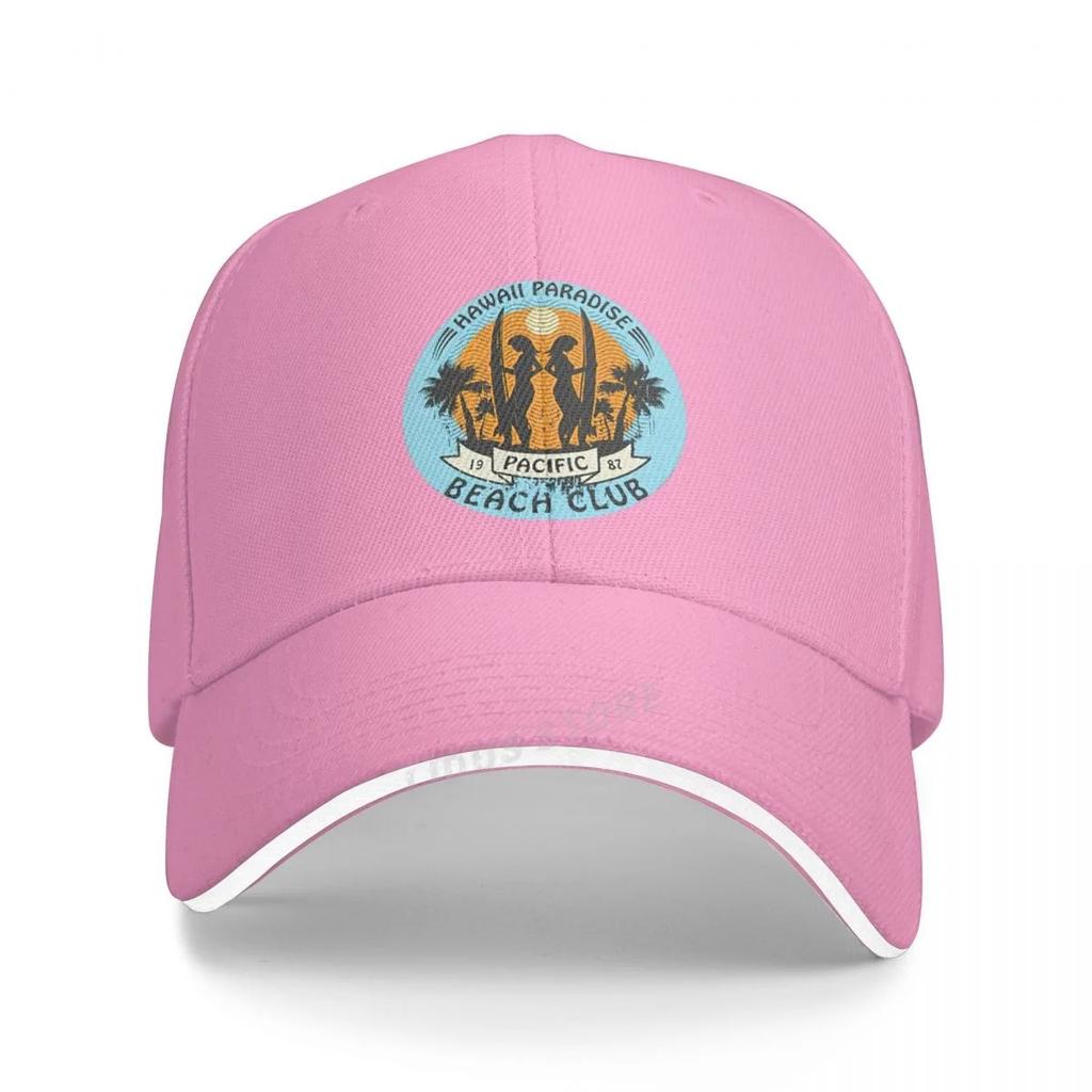 Hawaii Surf Summer Sandy Beach Sunhat Fashion Men Women Hawaii Surf BEACH CLUB Hip Hop Hat Adjustable Women Beach Snapback Hats