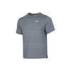 Dri-Fit Miler Running Training Short Sleeve T-Shirt Men Tops Smoke-Grey CU5993-084