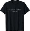 Funny Here I Am Send Me Shirt Bible Verse Lord Saying T-Shirt Unisex T-Shirt