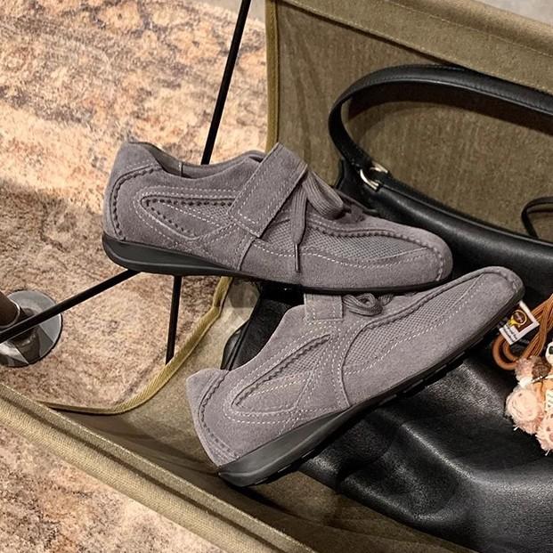 Yuanlitong ретро шнуровка на липучке балетки на плоской подошве повседневная обувь обувь для тренировок удобная мягкая подошва не устают ноги спортивная обувь