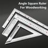 Measuring Tool Angle Square Ruler Double Sided Scale 90 Degree Turning Ruler  Woodworking