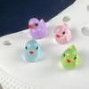 Fashion Shoe Charms Set Accessories Hole Shoe Buckle Cute Luminous DucklingDIY 3D Shoes Decorations Kids Party Boy Girls Gift